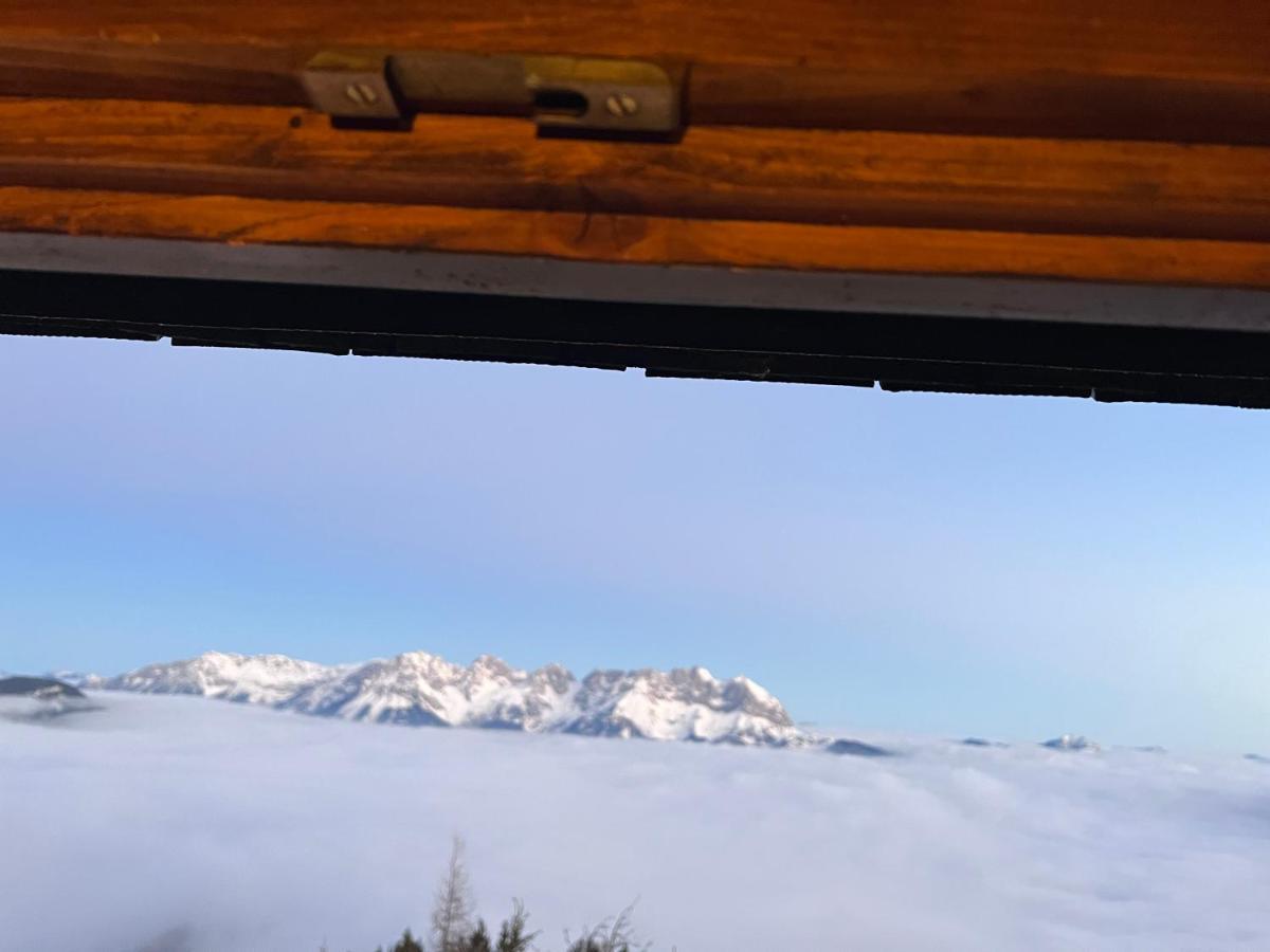 Inn Hocheckhuette On Of The Hahnenkamm Mountain