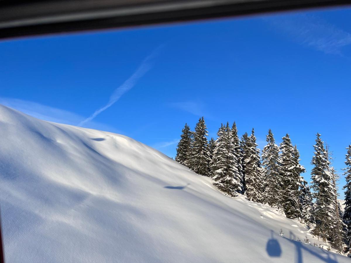 Hocheckhuette On Of The Hahnenkamm Mountain Kitzbühel