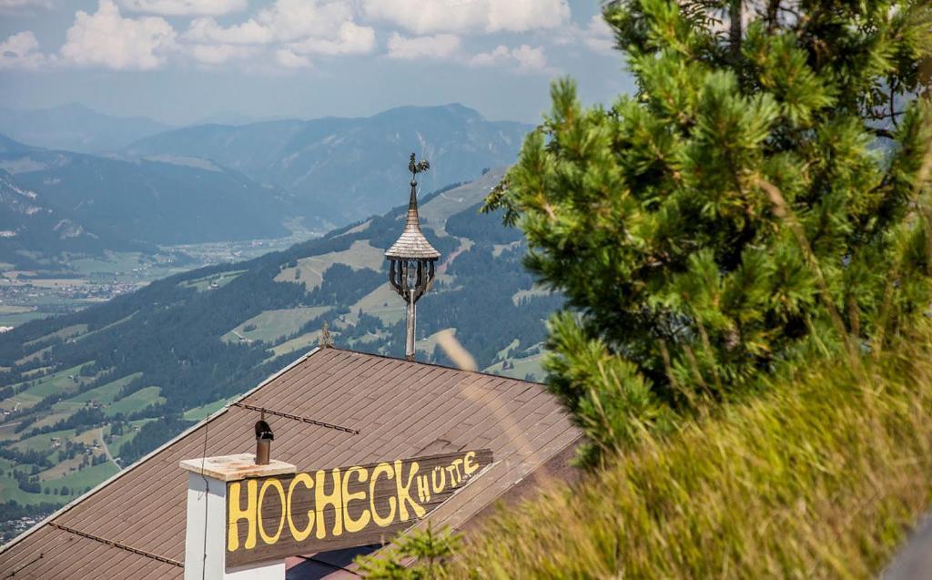 Hocheckhuette On Of The Hahnenkamm Mountain Kitzbühel
