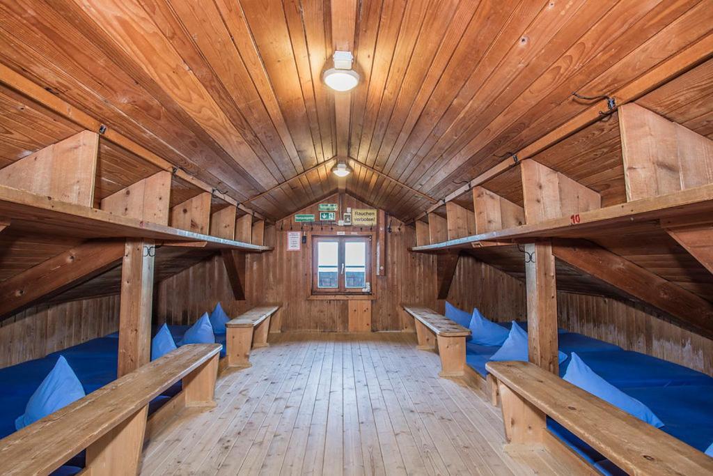 Inn Hocheckhuette On Of The Hahnenkamm Mountain *