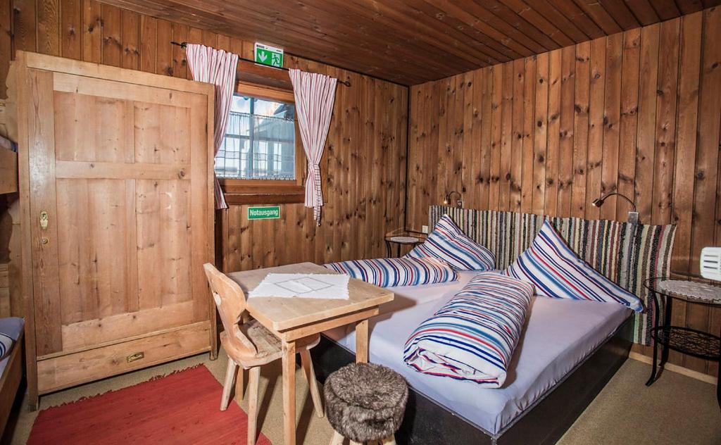 Inn Hocheckhuette On Of The Hahnenkamm Mountain