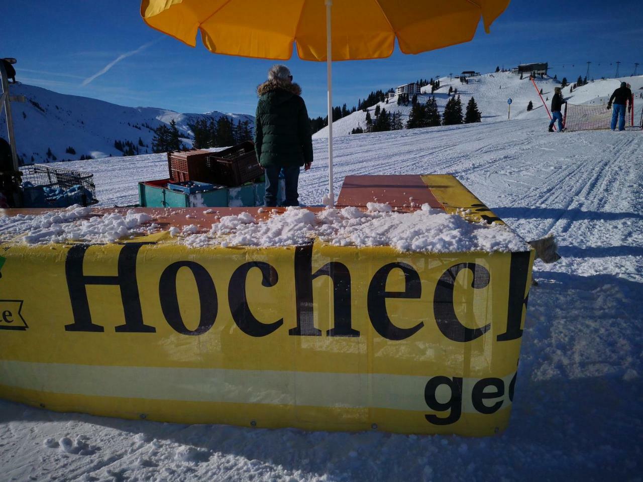 Hocheckhuette On Of The Hahnenkamm Mountain Penzion *